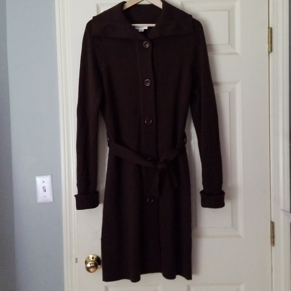 LOFT Jackets & Blazers - Cashmere Blend Ann Taylor LOFT Sweater Coat Sz M